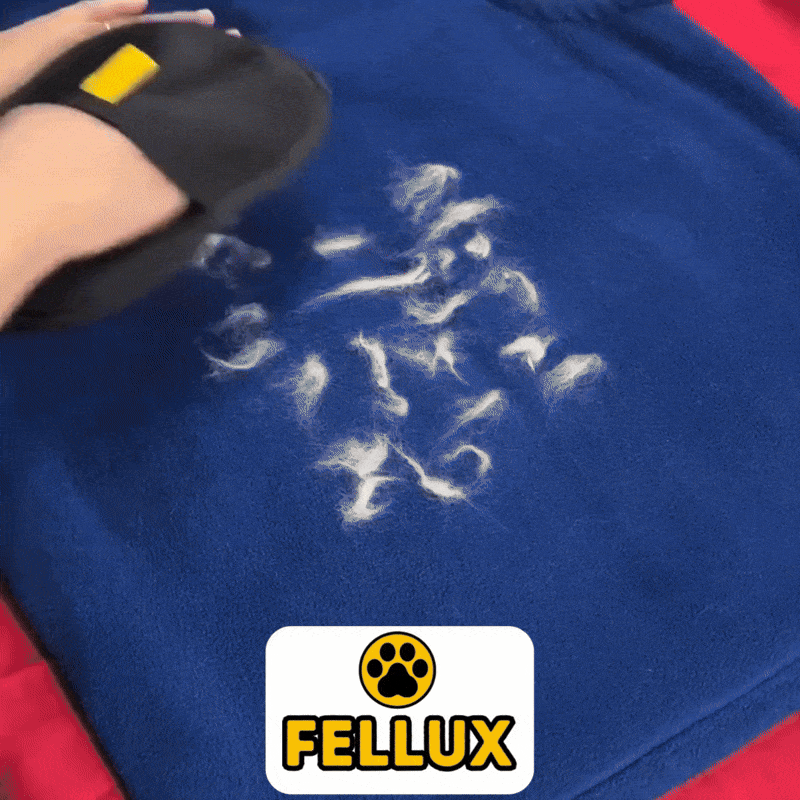 Fellux FurFlash Pro | Next Gen Pet Hair Remover Glove for Clothes, Furniture & More